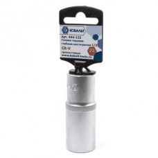 Головка торцевая глубокая КОБАЛЬТ 1/2", 22 мм, Cr-V (1 шт.) подвес