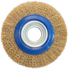 Кордщетка для точил ПРАКТИКА 150 мягкая, переходники 1/2", 5/8", 3/4", 7/8", 1"