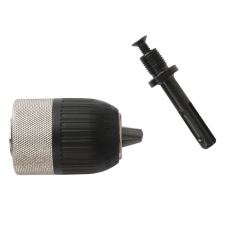 Патрон быстрозажимной с адаптером SDS+ ПРАКТИКА 13, 1/2"-20UNF (1шт.) блистер
