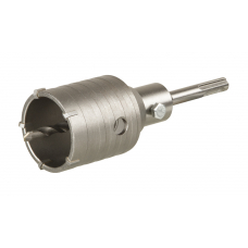 Коронка твердосплавная ПРАКТИКА  SDS+ ударная 55 (1шт.) клипса