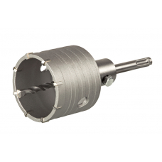 Коронка твердосплавная ПРАКТИКА  SDS+ ударная 68 (1шт.) клипса