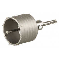 Коронка твердосплавная ПРАКТИКА  SDS+ ударная 75 (1шт.) клипса