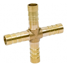 Крест Pegas под шланг латунный 8mm
