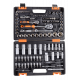 Набор инструментов, 1/2", 1/4", CrV, в кейсе 108 предметов ВИХРЬ