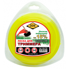 Леска для триммера Classic line" (круг) 2.4 х 44, желтый