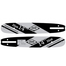 Шина пилы цепной сварная DDE 16"/40 см-3/8"-1,3-57z (для цепи 73LP)(160SLHD176)