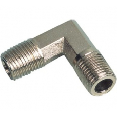 Уголок Pegas резьба наружная 1/4"