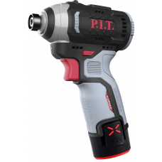 Аккумуляторный винтоверт IMPACT бесщёточный P.I.T. PSD12K-120A/2 (12В, 120Нм, 3 ск, HEX 1/4", 2 акб, ЗУ)