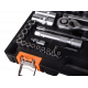 Набор инструментов АВТО, 1/2" , 1/4" , CrV, в кейсе 94 предм ВИХРЬ
