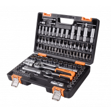 Набор инструментов АВТО, 1/2" , 1/4" , CrV, в кейсе 94 предм ВИХРЬ