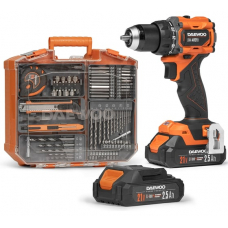 Дрель-шуруповерт аккумуляторная с набором DAA 4021Li SET BOX DAEWOO