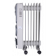 Масляный радиатор РЕСАНТА ОМ-7НВ с вентилятором