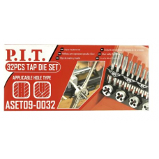 Набор для нарезания резьбы P.I.T. 32шт(ASET09-0032)