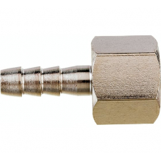 Штуцер Pegas елочка с внутренней резьбой 6mm резьба 1/4"