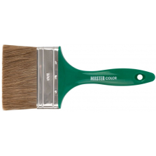 Кисть флейцевая 70% ПЭT/30% натуральная щетина ширина 100 мм MASTER COLOR 30-0235