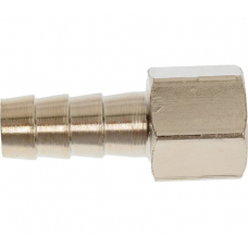 Штуцер Pegas елочка с внутренней резьбой 10mm резьба 1/4"