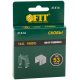 Скобы для степлера закалённые прямоугольные ТИП 53 14 мм 1000 шт FIT 31414-FIT