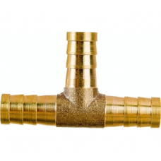Тройник Pegas под шланг латунный 10mm