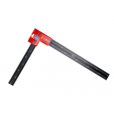 Угольник цельнометаллический P.I.T. cерия ADVANCE HSQR01-0406 (40х60 см, 90°, двойная шкала в мм)