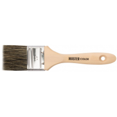 Кисть флейцевая 50% ПБT/50% черная натуральная щетина 50мм MASTER COLOR 30-0053