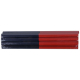 Карандаши строительные, 180 мм, 12 шт., 2-х цветные FIT 04319-FIT