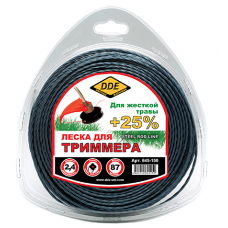 Steel rod line" (крест витой армированный) 2.4 х 87, голубой/красный
