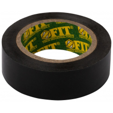 Изолента PVC 19 мм х 0,13 мм х 10 м (1 шт., черная) IT 11008