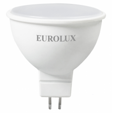 Лампа светодиодная LL-E-MR16-7W-230-4K-GU5.3 EUROLUX 76/2/24