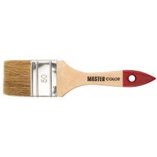 Кисть флейцевая натуральная щетина 55% топс ширина 50 мм MASTER COLOR 30-0013