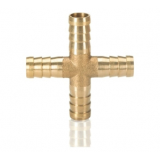 Крест Pegas под шланг латунный 10mm