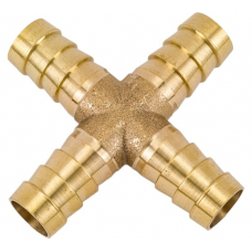Крест Pegas под шланг латунный 12mm