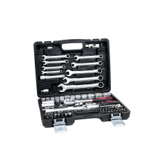 Набор инструментов MXT-82-SET (82 предмета, 1/2" и 1/4", CrV)
