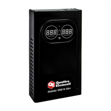 Стабилизатор напряжения QUATTRO ELEMENTI Stabilia 1000 W-Slim (1000 ВА, 140-270 В, настенный)