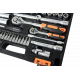 Набор инструментов, 1/2" , 1/4" , CrV, пластиковый кейс 82 предмета ВИХРЬ