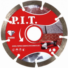 Диск алмазный отрезной (сегментированный) P.I.T. 115x22,2x1,4 мм(ACTW02-G115)