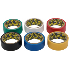 Изолента PVC 19 мм х 0,13 мм х 3 м (6 шт.,цветные) IT 11027