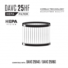 Фильтр HEPA DAVC 25HF DAEWOO