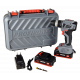 Аккумуляторный бесщеточный шуруповерт PROFIPOWER MKBL-18BT (18В,Li-ion-2шт, 2.0Ач, 0,8-10мм,40нм,магнитная бита, З/У, в кейсе)