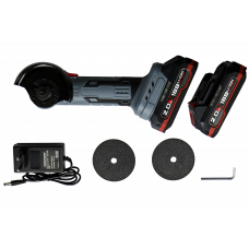 Аккумуляторная бесщеточная МИНИ УШМ PROFIPOWER DGA-18B (18В, 76мм, Li-ion-2шт, 2.0Ач, 0-20000об/мин, З/У,в кейсе)