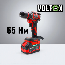 Аккумуляторный шуруповерт безударный VOLT-X V2221 13 мм 21V 2*4Ач  кейс,ЗУ.