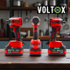 Аккумуляторный винтоверт VOLT-X V230 21V 2*4Ач  кейс,ЗУ.