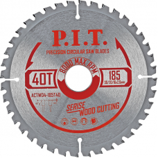 Диск пильный P.I.T. 180x20/16x1,4 мм 40T(ACTW04-180T40)