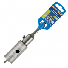 Коронка твердосплавная ПРАКТИКА  SDS+ ударная 35 (1шт.) клипса