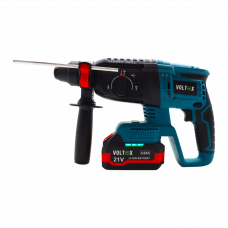Бесщеточный аккумуляторный перфоратор VOLT-X V0226 1.9 Дж 3 Режима 1*6Ач,,зарядка,кейс.